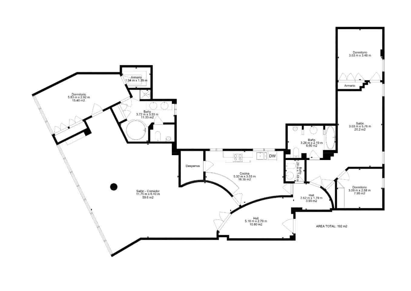 3 soverom Leilighet til salgs i Alicante by med garasje - € 920 000 (Ref: 9185984)