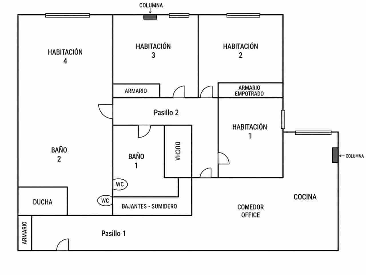4 camera da letto Appartamento in vendita in Alicante citta - 260.000 € (Rif: 9908918)