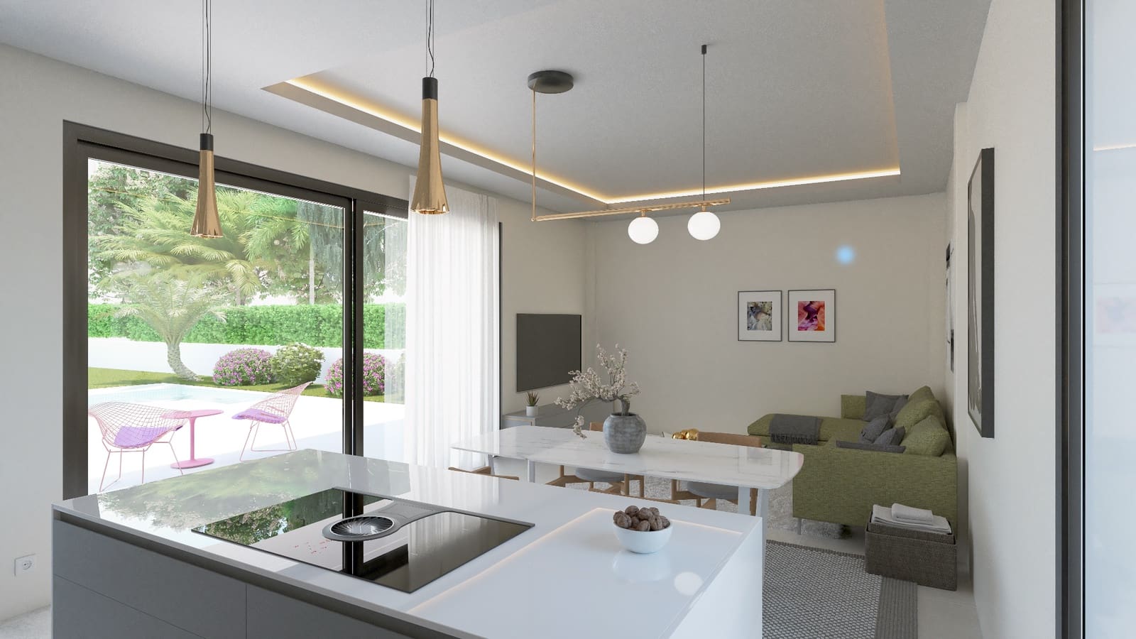 3 Zimmer Villa zu verkaufen in Rojales mit Pool Garage - 549.000 € (Ref: 8732078)