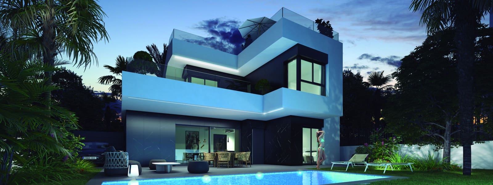 3 Zimmer Villa zu verkaufen in Rojales mit Pool Garage - 549.000 € (Ref: 8732078)