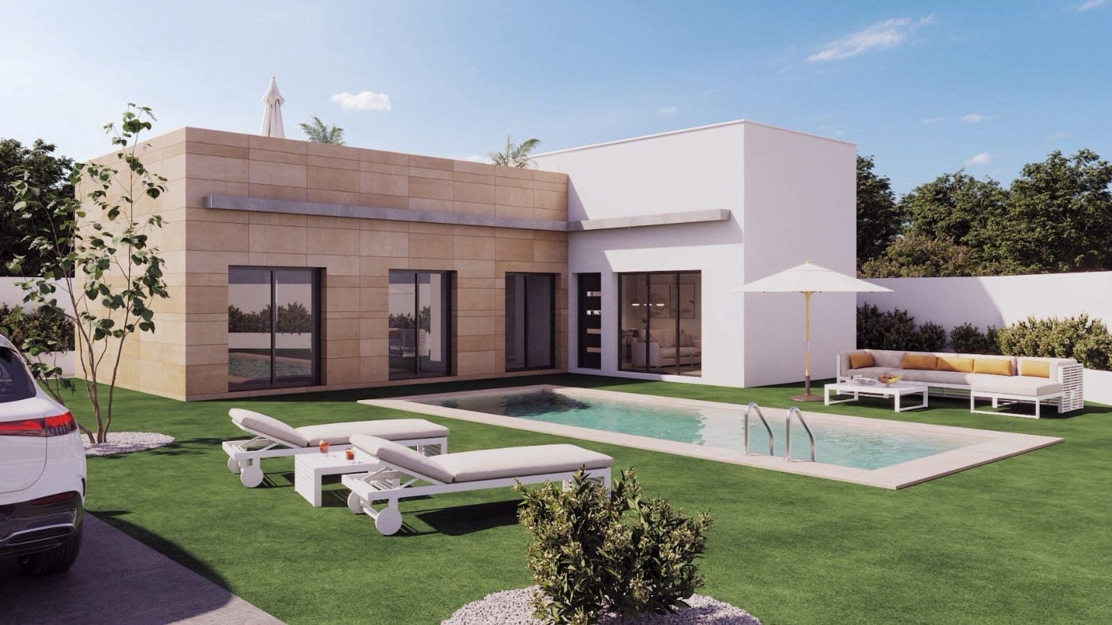3 bedroom Villa for sale in Mazarron with pool garage - € 299,000 (Ref: 8909919)