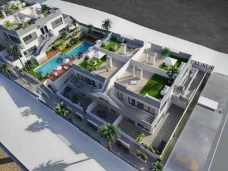 2 camera da letto Bungalow in vendita in Los Balcones con piscina - 310.000 € (Rif: 9352109)