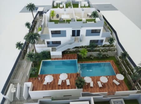 2 camera da letto Bungalow in vendita in Los Balcones con piscina - 310.000 € (Rif: 9352109)