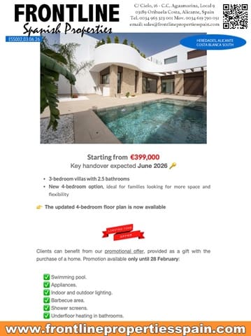 3 chambre Villa/Maison à vendre à Rojales avec piscine - 399 000 € (Ref: 9563722)