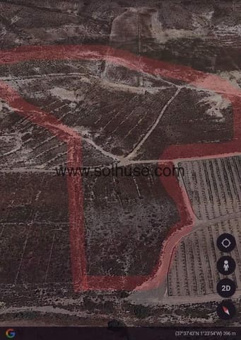 Undeveloped Land for sale in La Majada, Mazarrón - € 74,900 (Ref: 7089282)