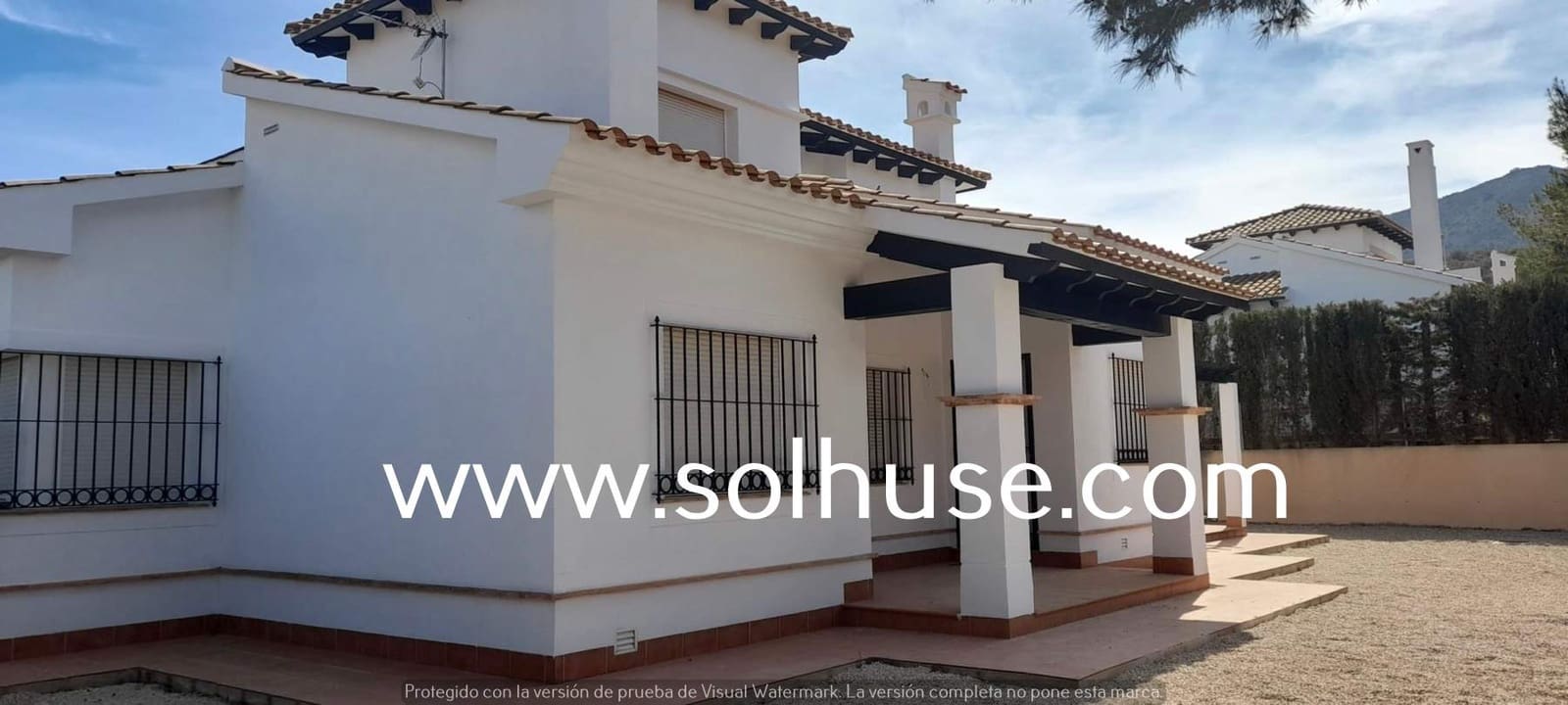 3 makuuhuone Huvila myytävänä paikassa Fuente Alamo de Murcia mukana 
autotalli - 280 000 € (Ref: 7814665)