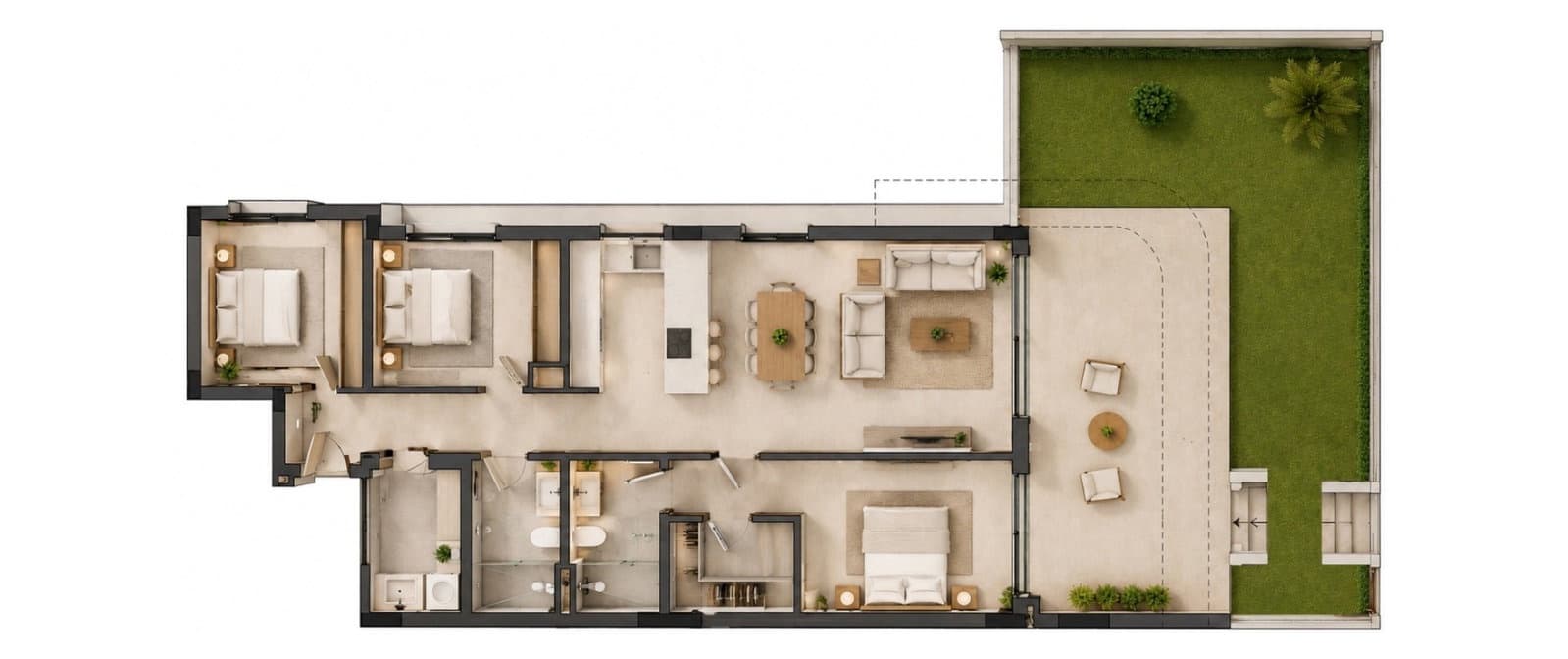 3 soverom Leilighet til salgs i Capdepera med svømmebasseng garasje - € 1 117 000 (Ref: 10091519)