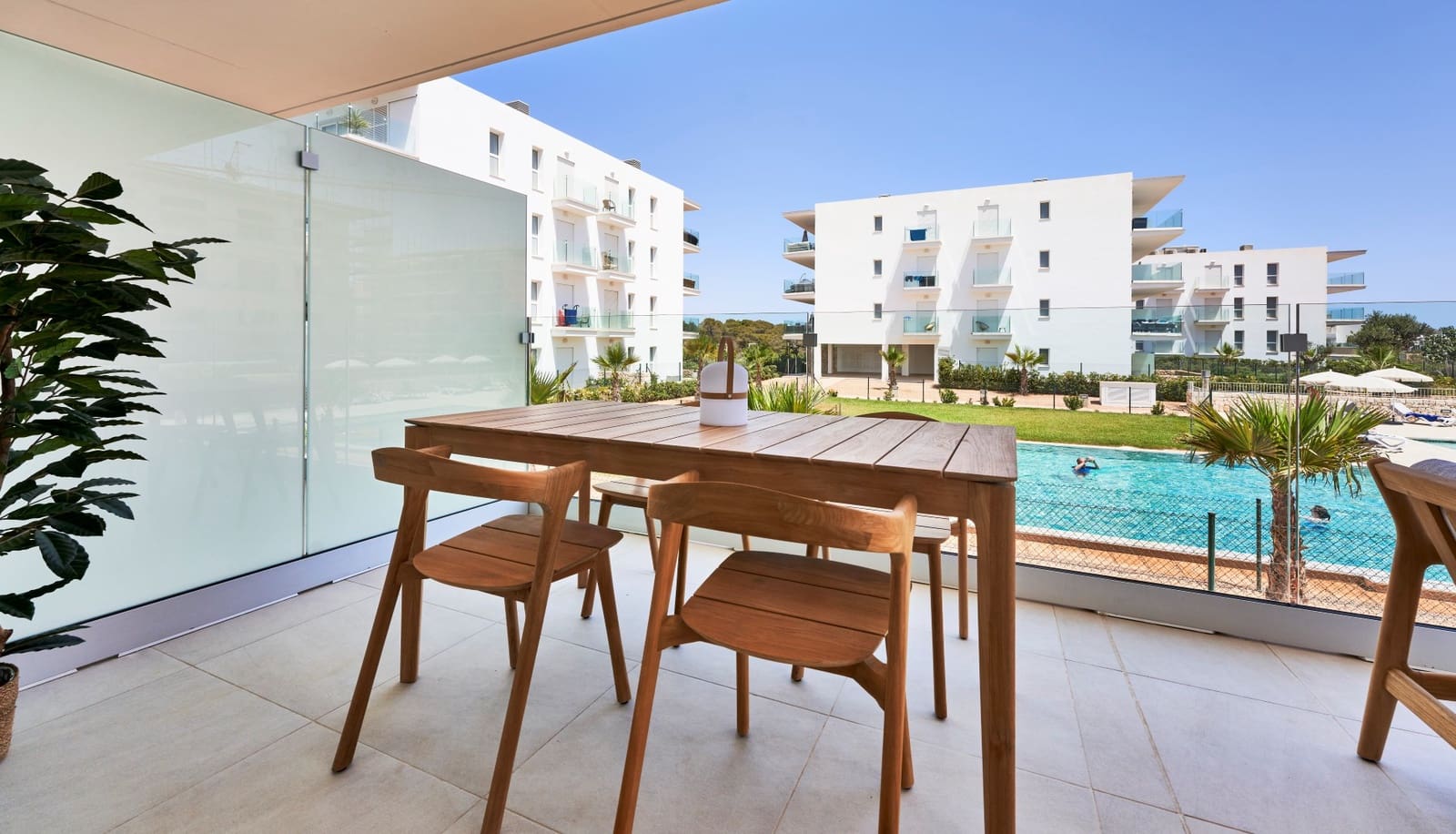 2 soveværelse Lejlighed til salg i Cala d'Or med swimmingpool garage - € 450.000 (Ref: 5056561)