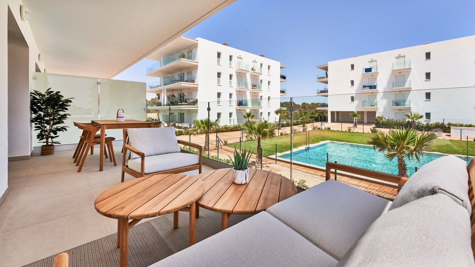 2 soveværelse Lejlighed til salg i Cala d'Or med swimmingpool garage - € 450.000 (Ref: 5056561)