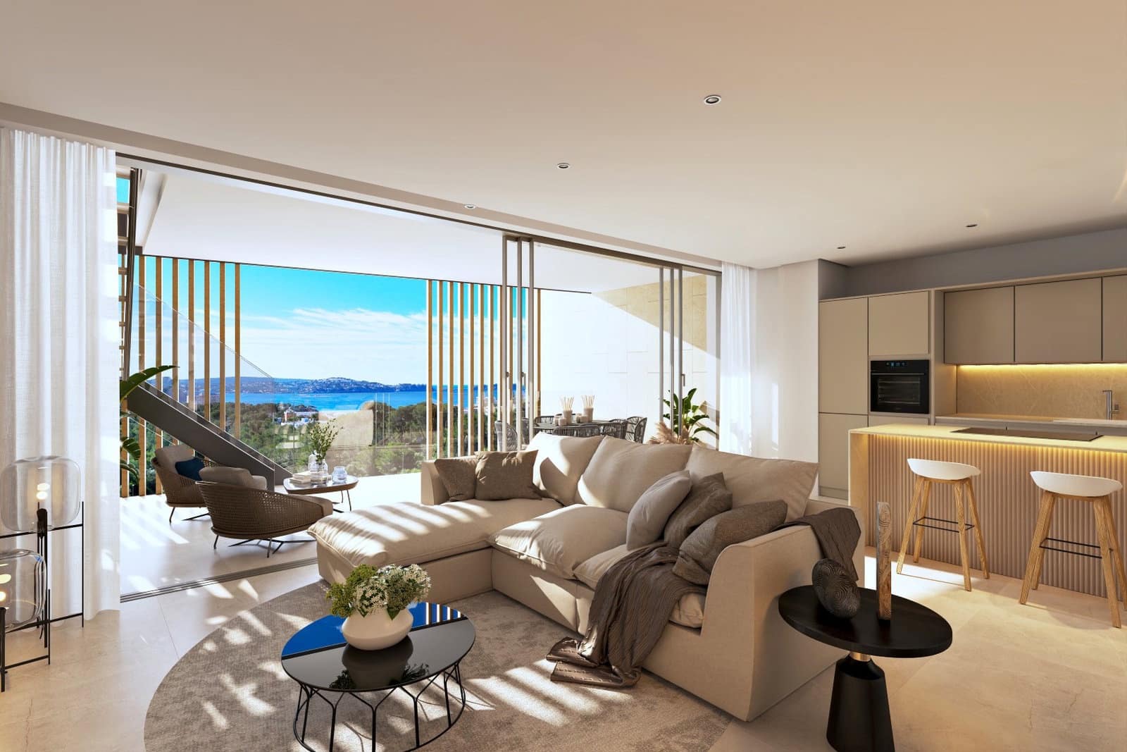 2 soveværelse Penthouse til salg i Peguera / Paguera med swimmingpool garage - € 1.775.000 (Ref: 5292585)