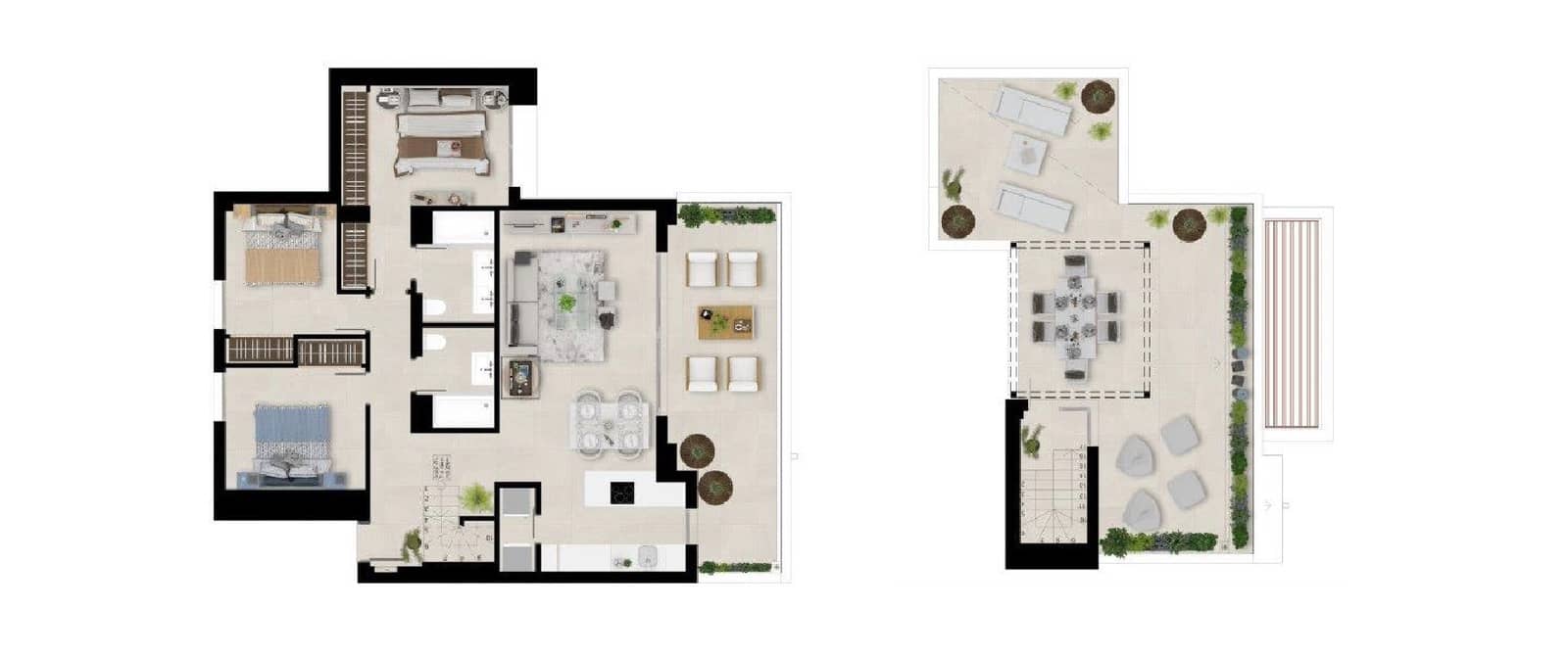 3 soveværelse Penthouse til salg i Nueva Andalucia med swimmingpool garage - € 950.000 (Ref: 6224066)