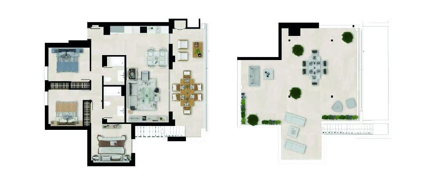 3 soveværelse Lejlighed til salg i Mijas Golf med swimmingpool garage - € 490.000 (Ref: 7259611)