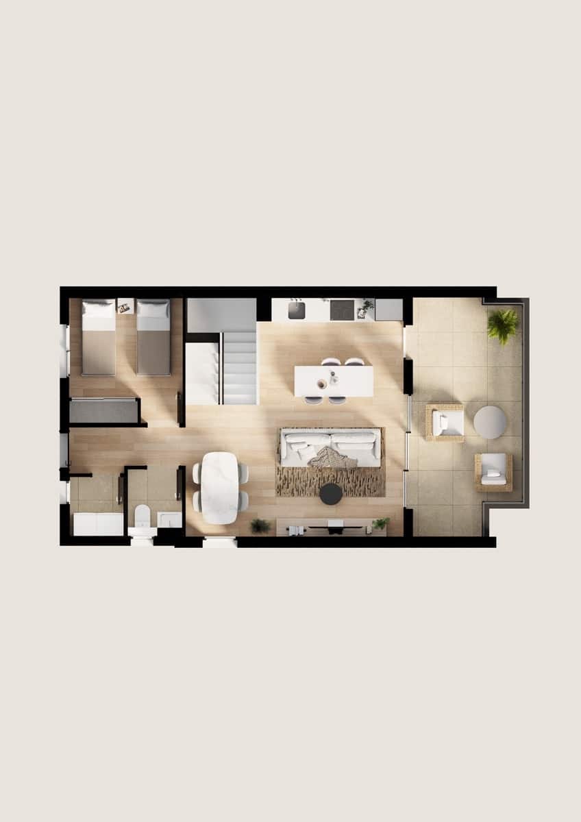 2 bedroom Villa for sale in Finestrat with pool garage - € 560,000 (Ref: 7761104)