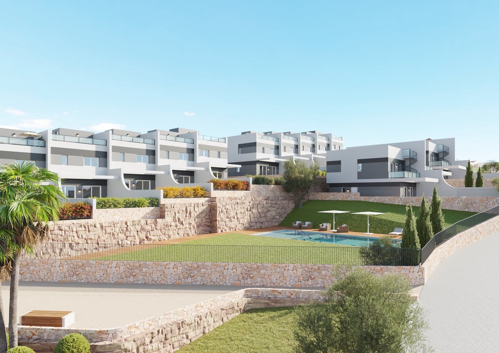 4 bedroom Villa for sale in Finestrat with pool garage - € 555,000 (Ref: 8153054)
