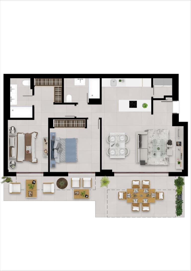 3 soveværelse Penthouse til salg i Istan med swimmingpool garage - € 580.000 (Ref: 8254664)