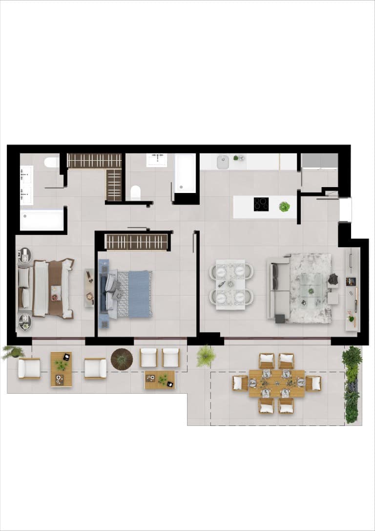 3 soverom Penthouse til salgs i Istan med svømmebasseng garasje - € 580 000 (Ref: 8254664)