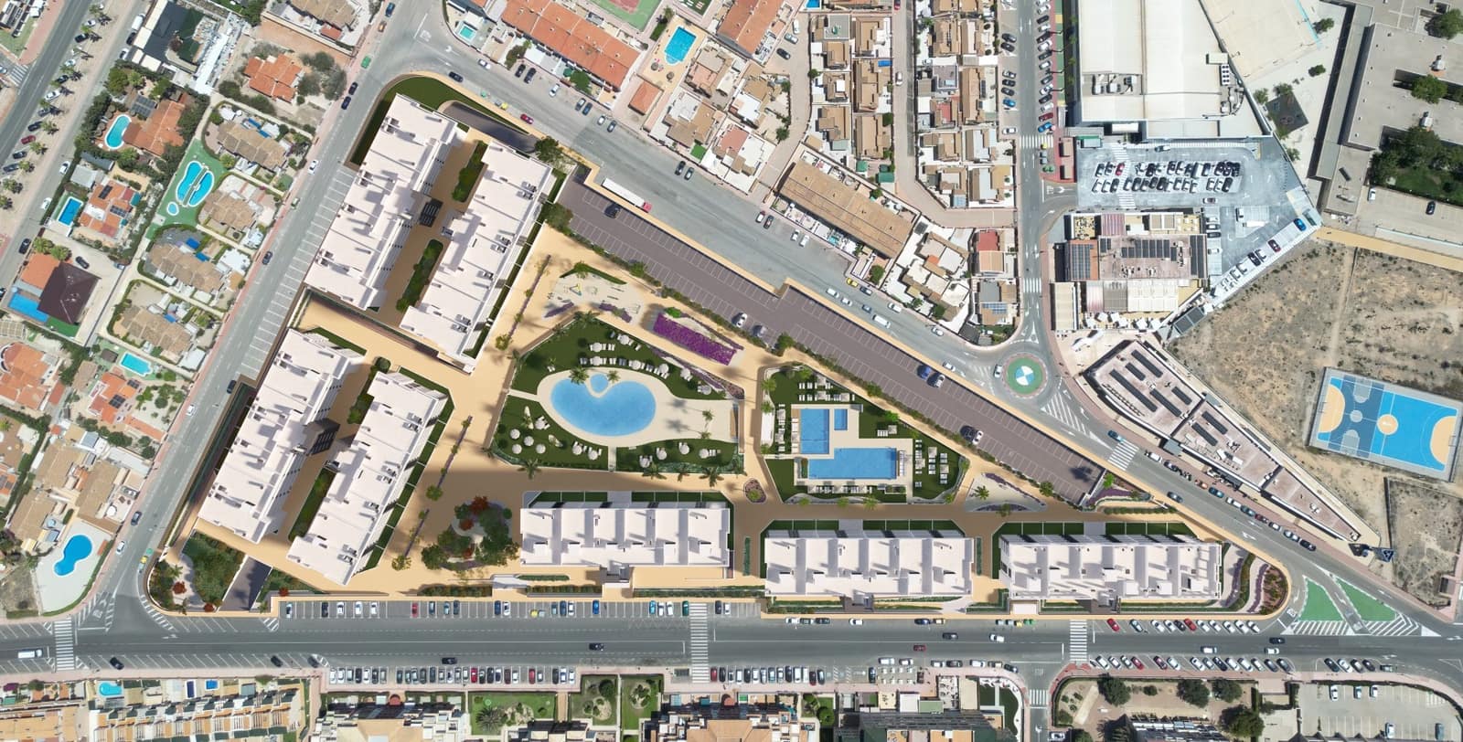 2 soveværelse Lejlighed til salg i Torrevieja med swimmingpool garage - € 285.000 (Ref: 8254740)