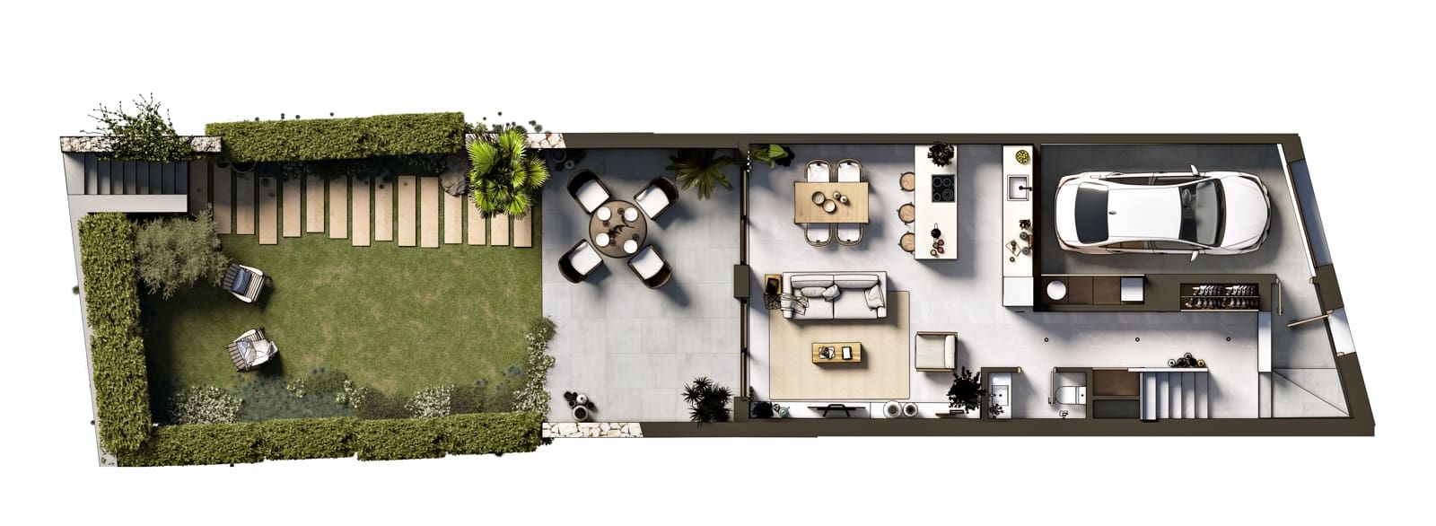 3 quarto Casa em Banda para venda em Arta com piscina garagem - 888 000 € (Ref: 8402419)