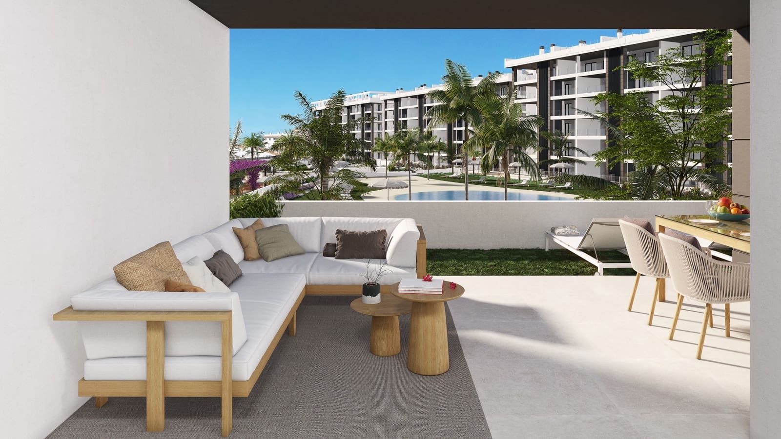 2 soverom Penthouse til salgs i Torrevieja med svømmebasseng garasje - € 545 000 (Ref: 8863318)