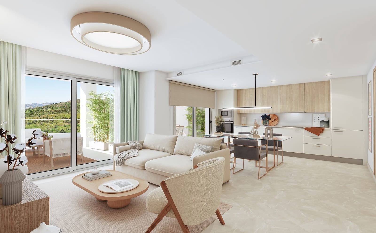 2 quarto Penthouse para venda em Mijas com piscina garagem - 460 000 € (Ref: 9168138)