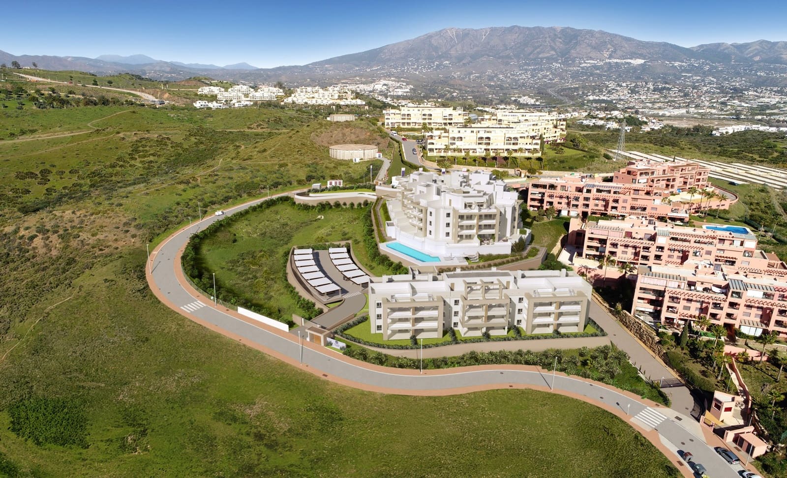 2 quarto Penthouse para venda em Mijas com piscina garagem - 460 000 € (Ref: 9168138)