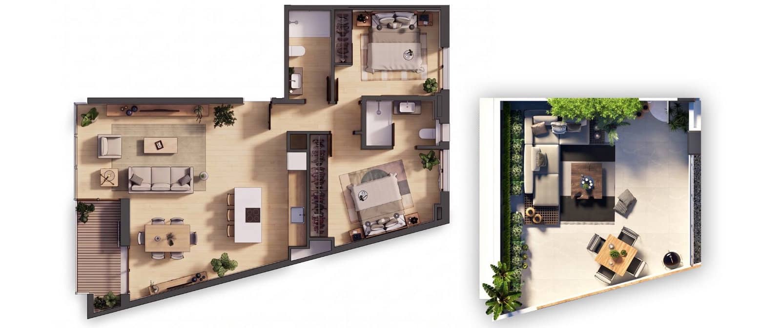 2 quarto Apartamento para venda em Palma de Mallorca com garagem - 765 000 € (Ref: 9449875)