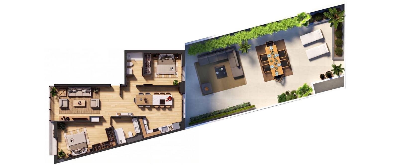 2 quarto Apartamento para venda em Palma de Mallorca com garagem - 765 000 € (Ref: 9449875)