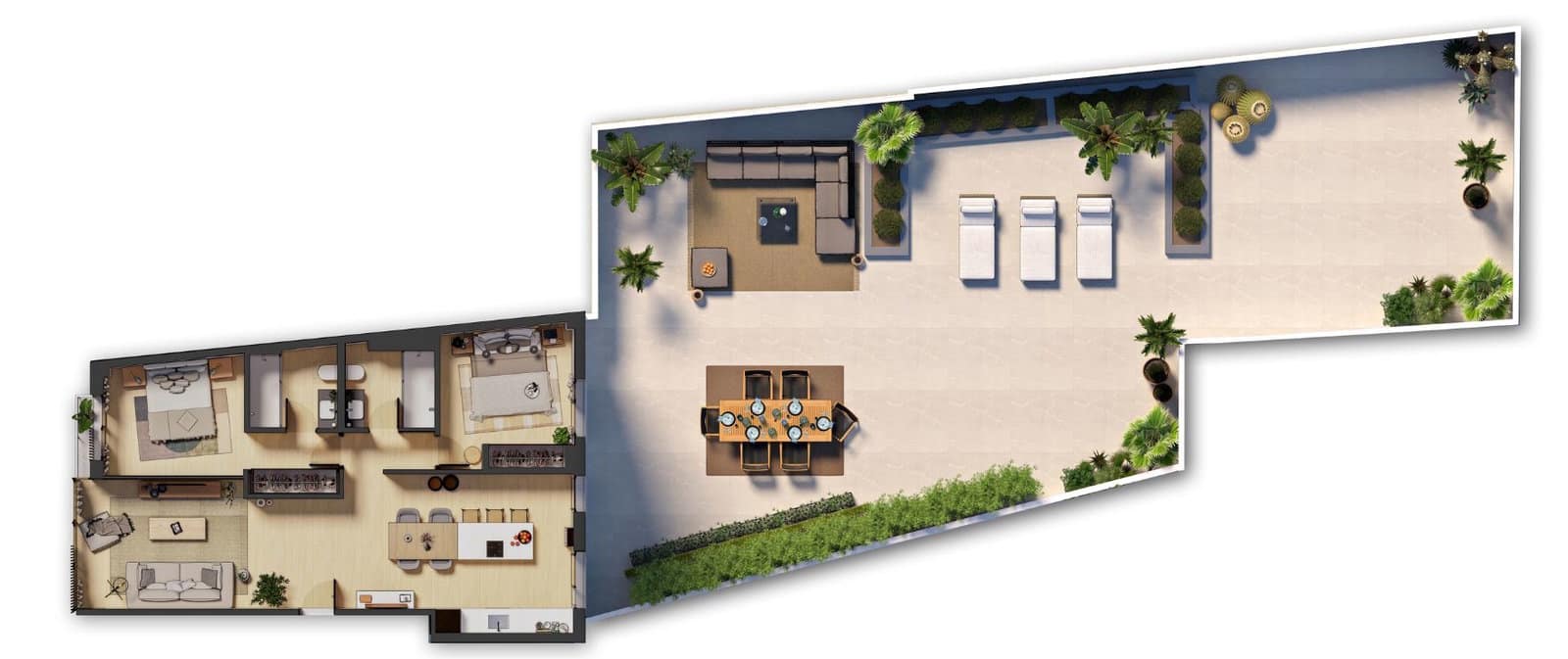 2 quarto Apartamento para venda em Palma de Mallorca com garagem - 765 000 € (Ref: 9449875)