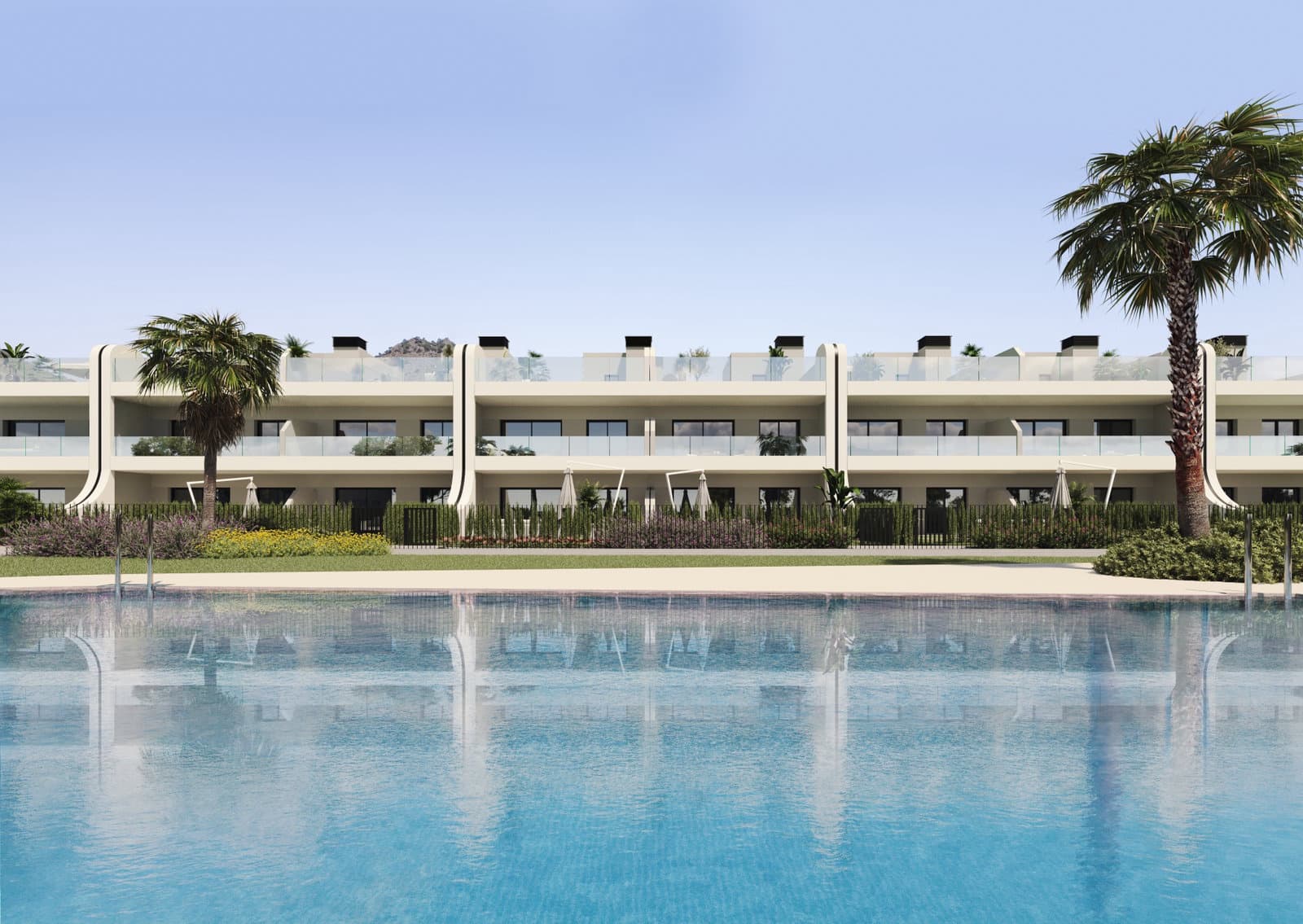 3 slaapkamer Appartement te koop in La Manga Club met zwembad garage - € 400.000 (Ref: 9733419)