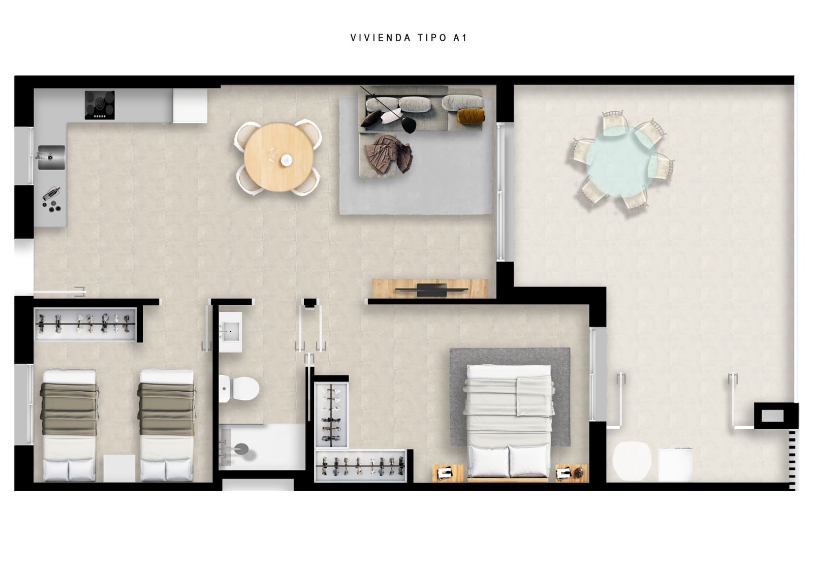2 soverom Leilighet til salgs i Torrevieja med svømmebasseng garasje - € 310 000 (Ref: 9752529)