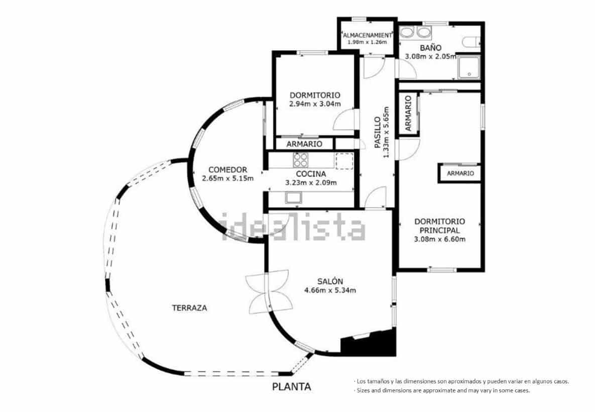 2 Zimmer Villa zu verkaufen in Denia mit Pool Garage - 595.000 € (Ref: 9372394)