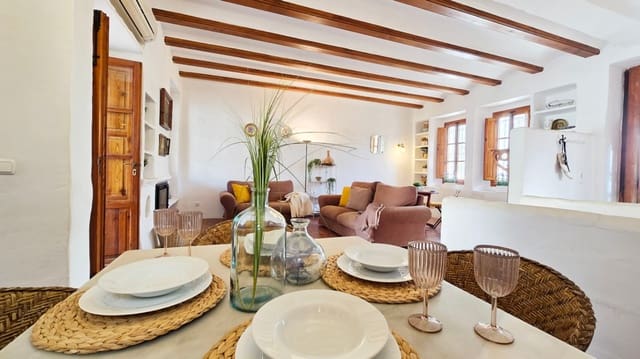 4 chambre Villa/Maison Mitoyenne à vendre à La Xara, Dénia avec piscine garage - 595 000 € (Ref: 9452476)