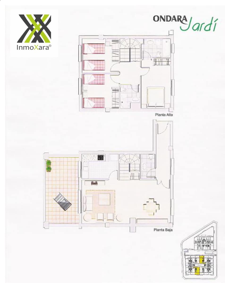 3 soveværelse Penthouse til salg i Ondara med swimmingpool garage - € 225.000 (Ref: 9552396)