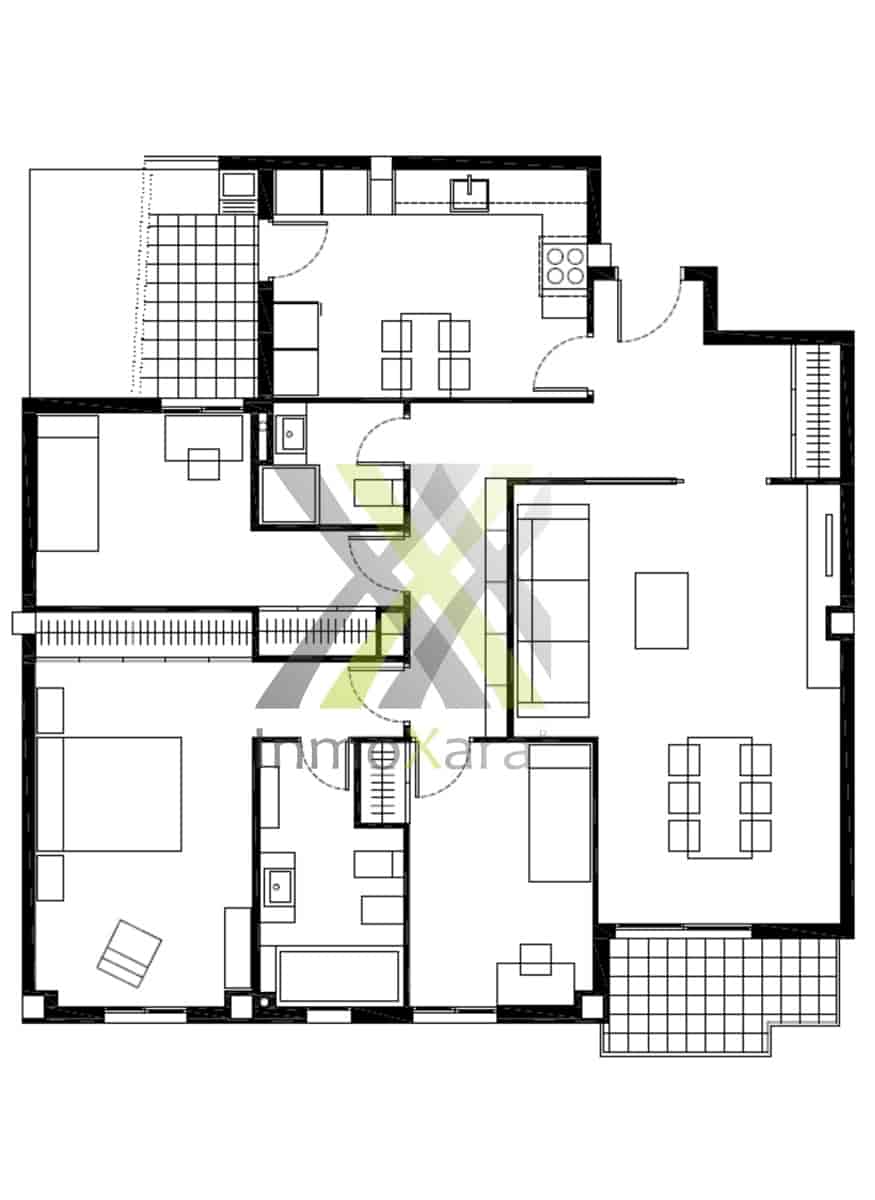 3 slaapkamer Appartement te koop in Pedreguer met garage - € 208.500 (Ref: 9965829)