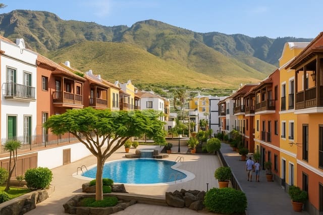 1 sovrum Lägenhet till salu i Los Olivos, Adeje med pool - 241 500 € (Ref: 10077235)