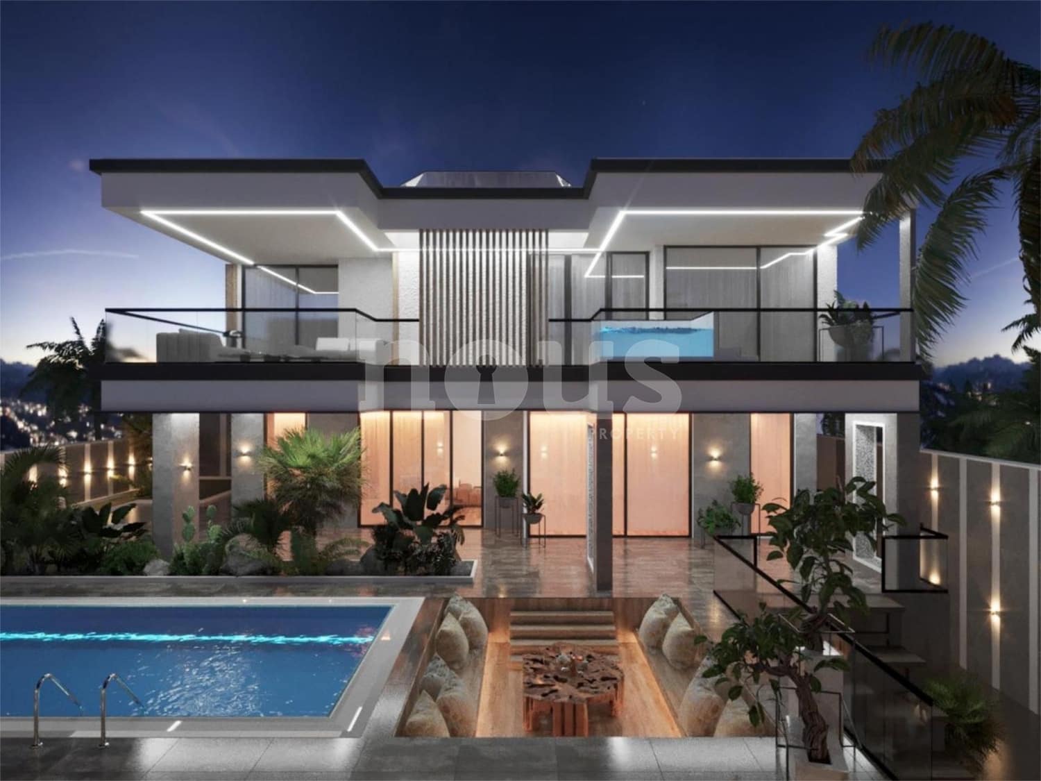 5 soveværelse Villa til salg i Roque del Conde med swimmingpool - € 1.950.000 (Ref: 7743327)