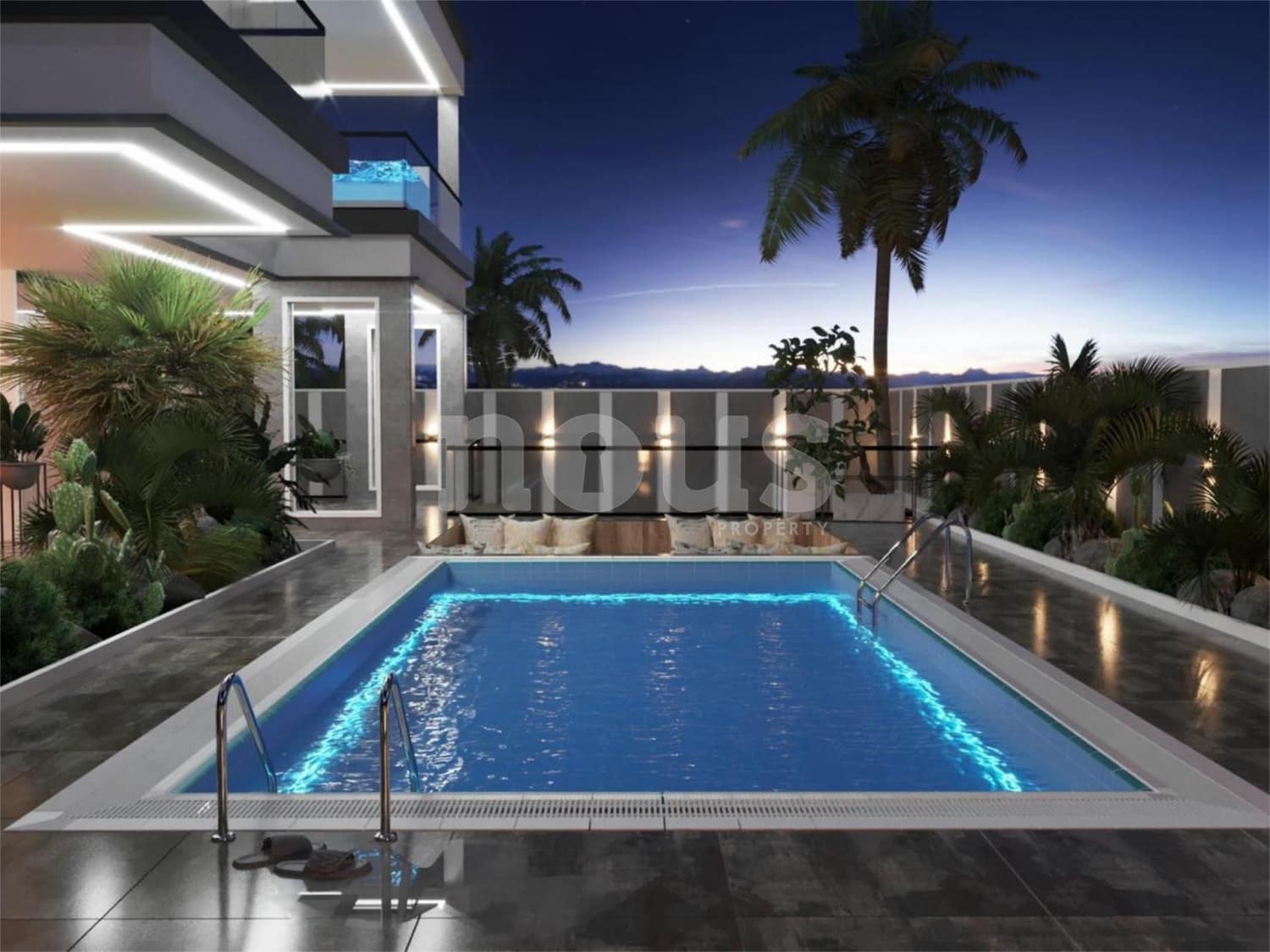 5 soveværelse Villa til salg i Roque del Conde med swimmingpool - € 1.950.000 (Ref: 7743327)