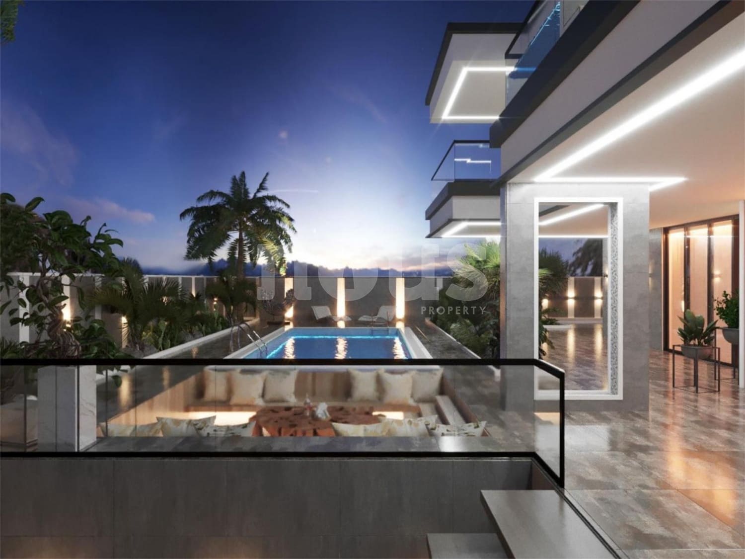 5 soveværelse Villa til salg i Roque del Conde med swimmingpool - € 1.950.000 (Ref: 7743327)