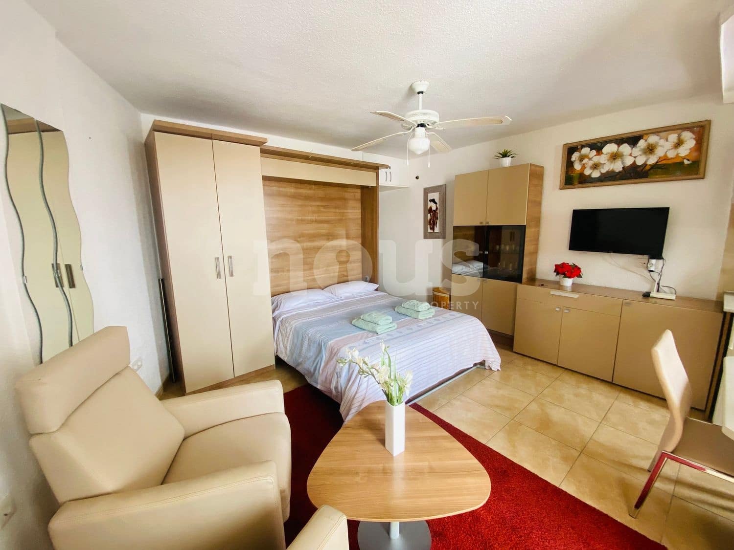 Studio til salgs i Playa de las Americas med svømmebasseng - € 320 000 (Ref: 8657826)