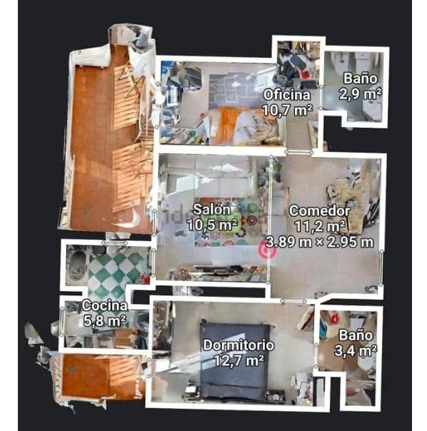 2 sovrum Lägenhet till salu i Torrequebrada med pool garage - 295 000 € (Ref: 9656816)