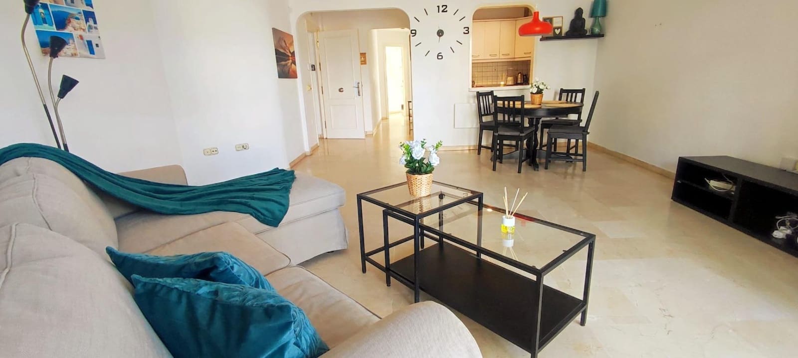 Piso de 2 habitaciones en Mijas Golf en venta con piscina - 285.000 € (Ref: 9659354)