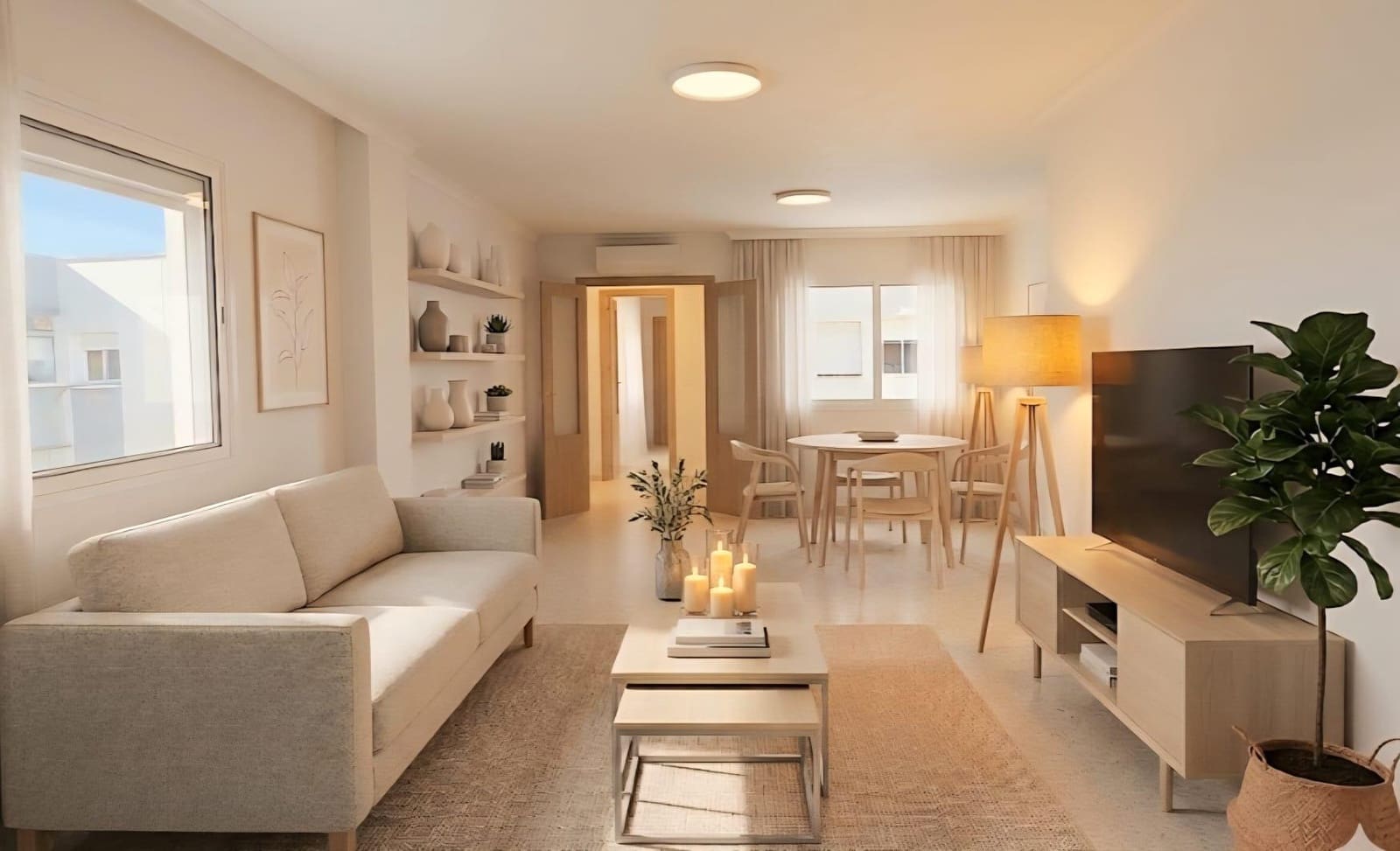 3 makuuhuone Asunto myytävänä paikassa Torremolinos mukana uima-altaan 
autotalli - 369 000 € (Ref: 9735528)