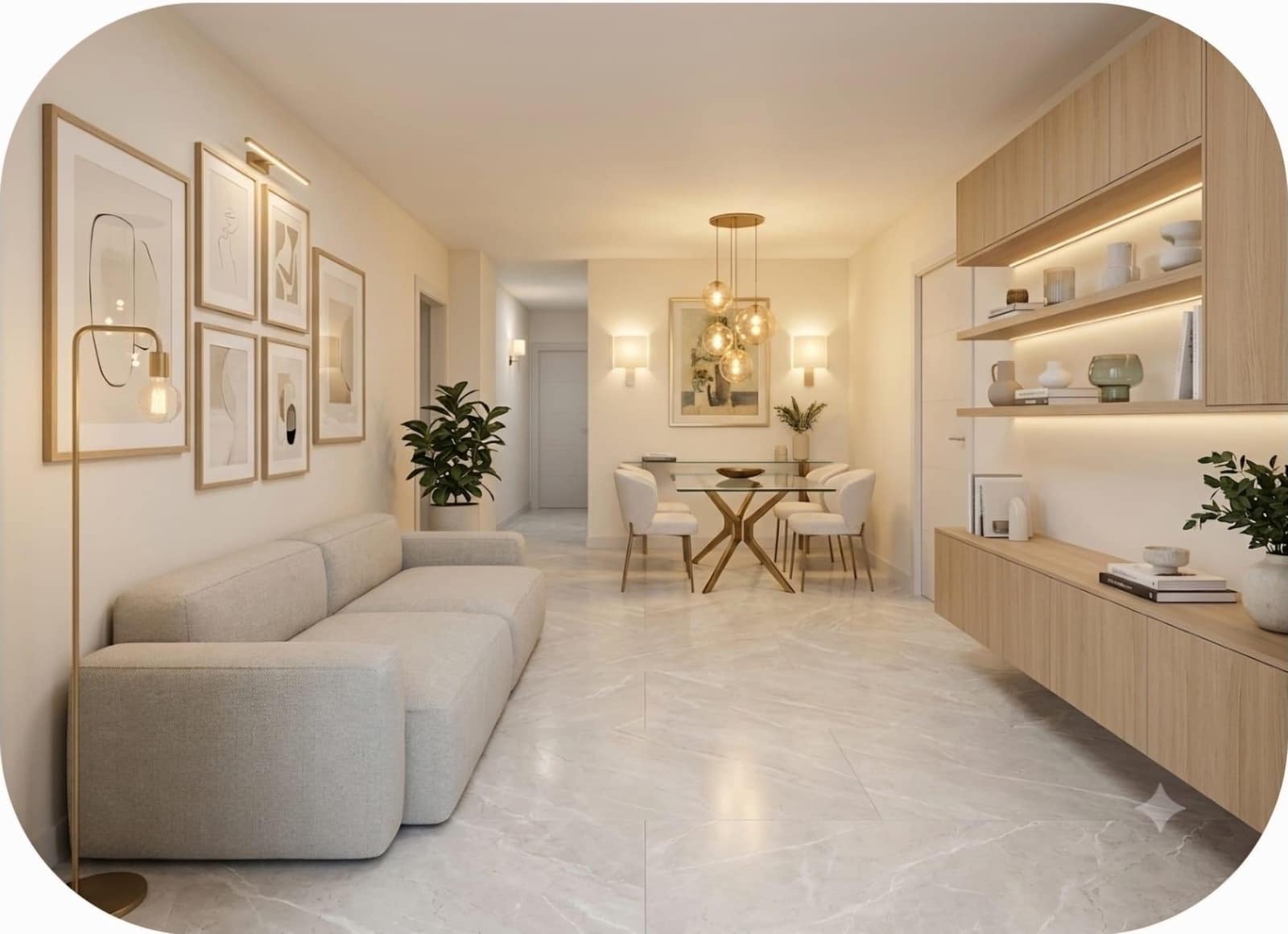 4 Zimmer Wohnung zu verkaufen in Malaga Stadt - 750.000 € (Ref: 9942460)