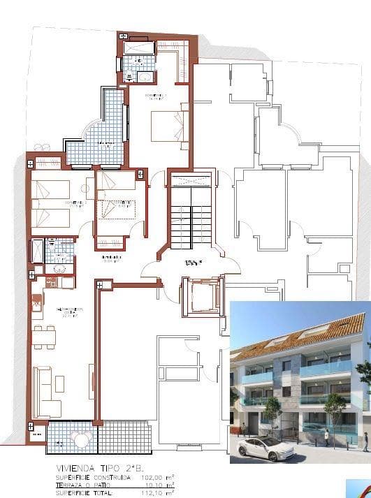 3 makuuhuone Asunto myytävänä paikassa Fuengirola - 550 000 € (Ref: 9954198)