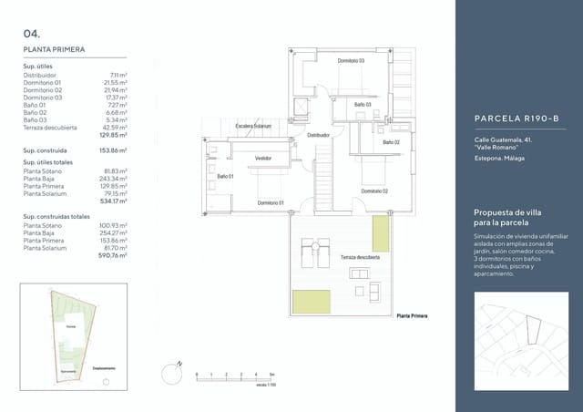 3 camera da letto Villa in vendita in Estepona con piscina garage - 1.590.000 € (Rif: 10067885)