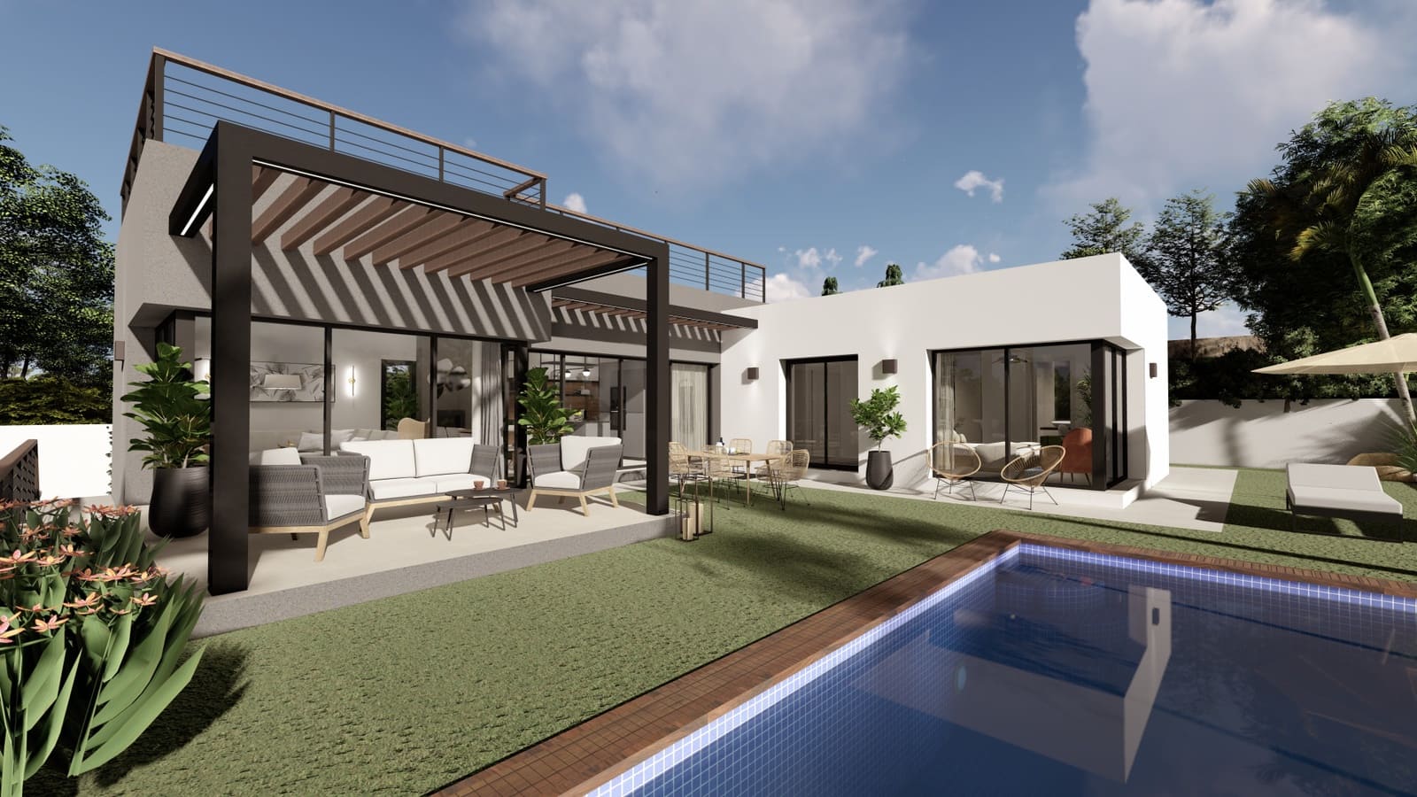 3 bedroom Villa for sale in Estepona with pool garage - € 1,150,000 (Ref: 7348645)