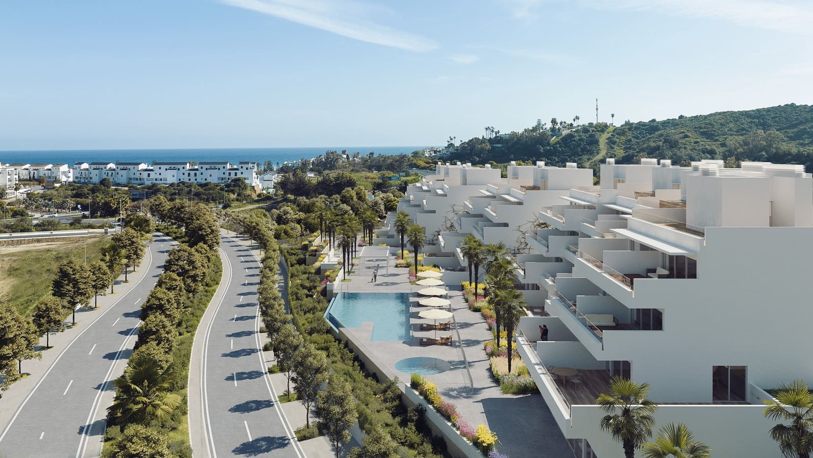 3 sypialnia Apartament na sprzedaż w Estepona z basenem garażem - 465 000 € (Ref: 7541713)