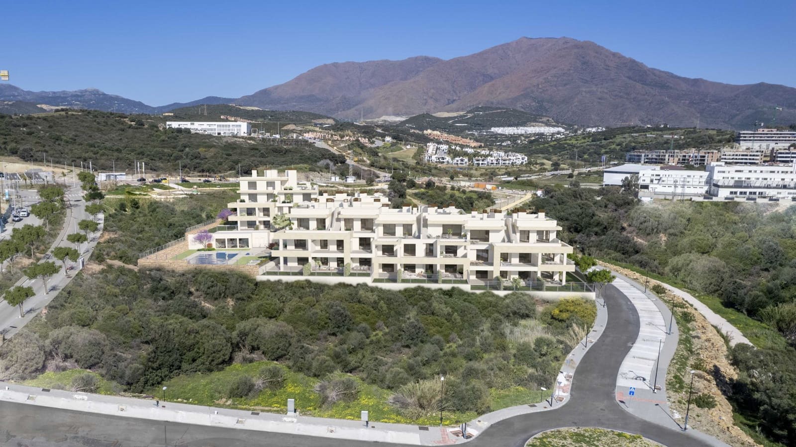 3 sypialnia Apartament na sprzedaż w Estepona z basenem garażem - 739 000 € (Ref: 7626953)