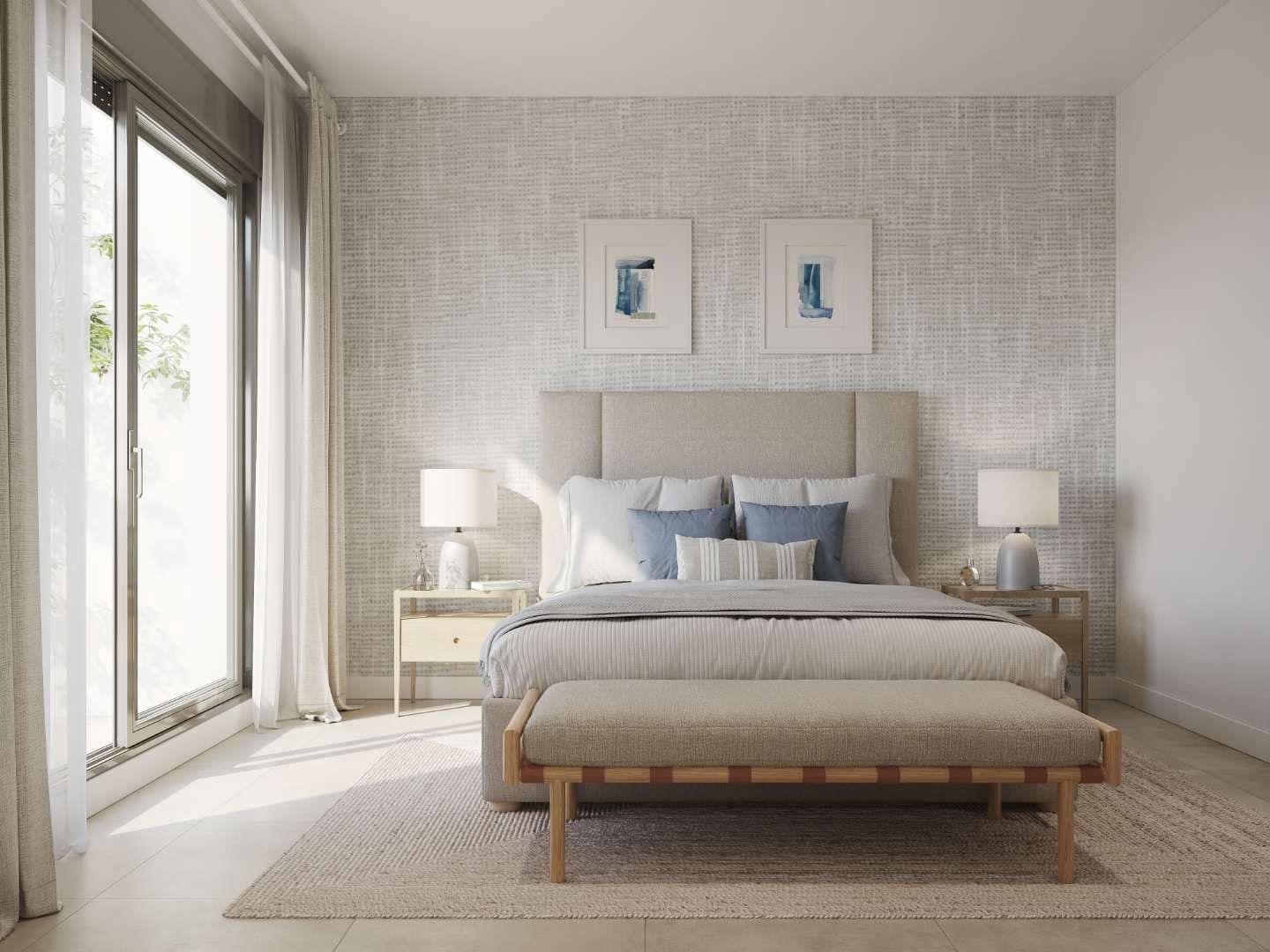 2 chambre Appartement à vendre à New Golden Mile avec piscine garage - 431 000 € (Ref: 7810814)