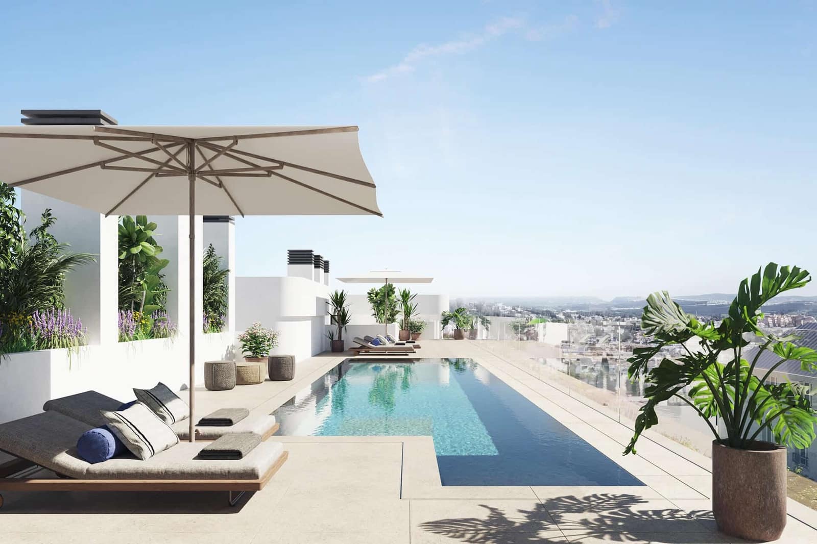 2 sovrum Lägenhet till salu i Estepona med pool garage - 550 000 € (Ref: 8583702)